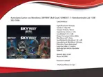 Auriculares Gamer con Micrófono | SKYWAY | Bull Goat | SONIDO 7.1 - Retroilumniado Led - USB