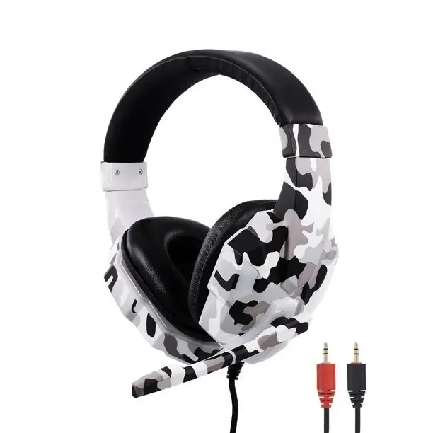 Auriculares Gamer con Micrófono | | Fortunity Camuflado Verde