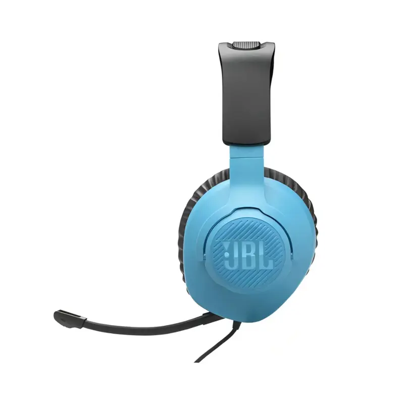 auriculares jbl quantum 100 gaming para nintendo azul y rojo