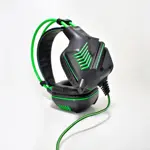 Auricular gaming para joystick con microfono Ovansu by Nisuta OSAUG580 Negro con verde