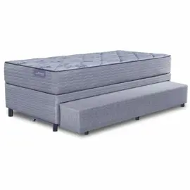 Sommier Y Colchón Bicama De Re...