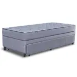 Sommier y Colchón de espuma Zafiro Ales 1 1/2 plaza 100x200