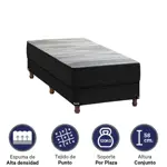 Conjunto Paradise Espuma alta densidad -1 1/2 plaza 100x190