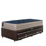 Sommier S5 Cama Adicional y Colchón MCB 115 Springwall 90x190 - 1 1/2 Plaza