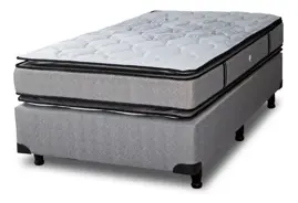 Colchon Y Sommier Espuma Alta Densi...