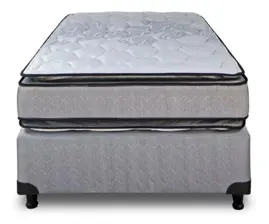 Colchon Y Sommier Espuma Alta Densi...