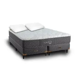 Sommier Y Colchón + Almohadas ...