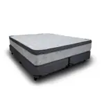 Sommier y Colchón Topacio Marfil Euro Pillow 140x190x58 (2 plazas)