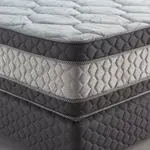 Sommier y Colchón + Almohadas Topacio Marfil Doble Euro Pillow 140x190x62 (2 Plazas)