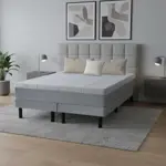 Sommier y Colchón de Espuma 2 1/2 plazas Inducol Cardiel 150x190