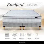Sommier y Colchón de Espuma 2 Plazas King Koil Bradford 140x190