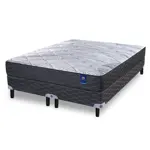 Conjunto Sommier y Colchón de resortes Serta Branson Queen Size 160x200 cm