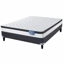 Sommier Y Colchón De Resortes 2 Pla...