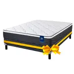 Colchón de resortes Serta Monett Pocket de 2 plazas 130x190 cm con SOMMIER DE REGALO
