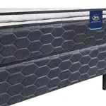 Colchón de resortes Serta Monett Pocket de 2 plazas 130x190 cm con SOMMIER DE REGALO