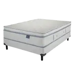 Sommier y Colchón Resorte 2 plazas 140x190 Da Vinci