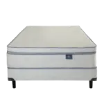 Sommier y Colchón Resorte 2 plazas 140x190 Da Vinci