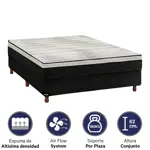 Conjunto Titanium Espuma Altísima densidad- 140x190