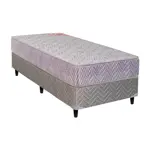 Sommier Y Colchon Espuma Soñador Caribe 80x190 - 1 Plaza