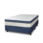 COLCHON Y SOMMIER RESORTES PARIS 190X140 ARCOIRIS 