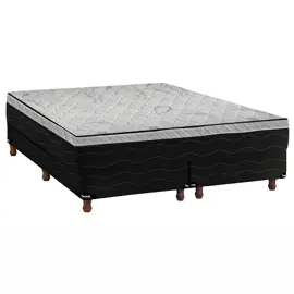 Conjunto Meridia King Espuma Alta D...