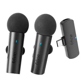 Kit Micrófonos Inalámbricos  M8 Con Reducción De Rui...
