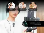 Micrófono Inalámbrico Hohem Lavalier MIC-01 Para Smartphone