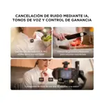 Mic Mini 2S DJI (1 TX + 1 RX Móvil Para Celulares USB-C + Estuche De Carga)