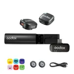 Kit x2 Micrófono Inalámbrico Godox C01 Kit 2 USB-C Celular y PC 200m Cancelación de Ruido