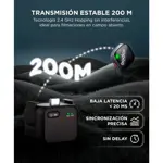 Micrófono Inalambrico Godox Cube OP3 Kit1 200 m 24 bits 10 horas DJI Osmo Pocket 3