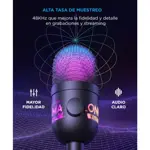 Micrófono Gamer Onikuma M930 USB RGB Profesional