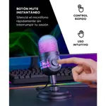 Micrófono Gamer Onikuma M930 USB RGB Profesional