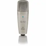 Micrófono USB de condensador para estudio Behringer C-1U con software