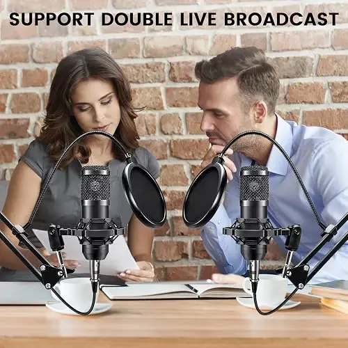Paquete De Equipo De Podcast Para 2, Interfaz De Otros