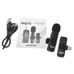 Micrófono corbatero inalámbrico 2.4Ghz con receptor USB C NISUTA - NSMICW1