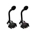Microfono negro y rojo USB gaming con salida auricular, leds, bass, volumen NISUTA - NSMICGU2