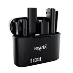 Micrófono corbatero inalámbrico doble 2.4Ghz, doble receptor USB C NISUTA - NSMICW4