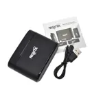 Micrófono corbatero inalámbrico doble 2.4Ghz, doble receptor USB C NISUTA - NSMICW4