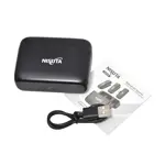 Micrófono corbatero inalámbrico doble 2.4Ghz con receptor USB C NISUTA - NSMICW3