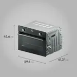 Horno Empotrable Electrolux Eléctrico 50L OE4EH