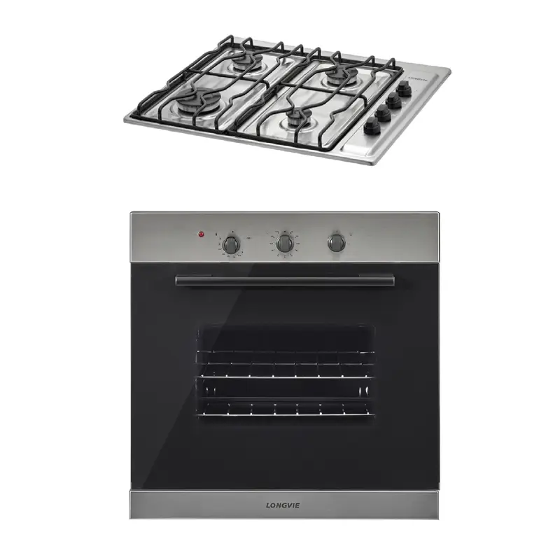 Combo25 Gas Longvie Horno H1500xf + Anafe A2600xf