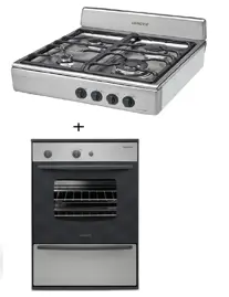 Combo80 Gas  Horno H14600xf + Anafe...