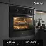 Horno Empotrable Digital Suono Eléctrico Digital Con Grill 60L