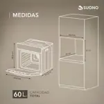 Horno Empotrable Digital Suono Eléctrico Digital Con Grill 60L