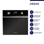 Horno Eléctrico Empotrable 60 Cm Negro Drean Hedr601cn