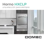 Horno Domec con parrilla Multigas HXCLP