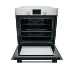 Horno Domec  Q610R, electrico, reloj digital, acero inoxidable