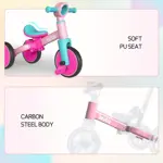 Triciclo Bautia Kids 5 en 1 con mango de empuje de 1 a 4 años sin juego