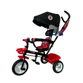 Triciclo Infantil De Spiderman Giratorio 360
