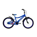 Bicicleta Varón Cross 17758 - R20, Guardabarros, Cubrecadenas, Roja